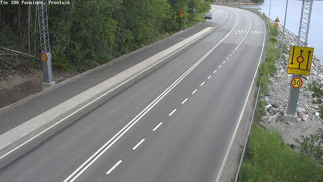 Weather Camera Image Road 180 Prostvik, Parainen, Varsinais-Suomi