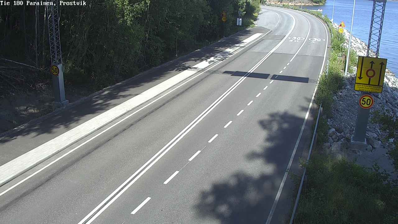 Weather Camera Image Road 180 Prostvik, Parainen, Varsinais-Suomi
