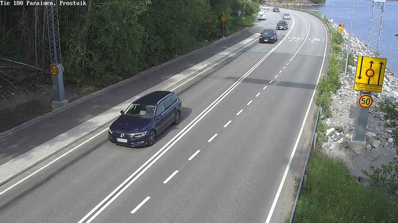 Weather Camera Image Road 180 Prostvik, Parainen, Varsinais-Suomi