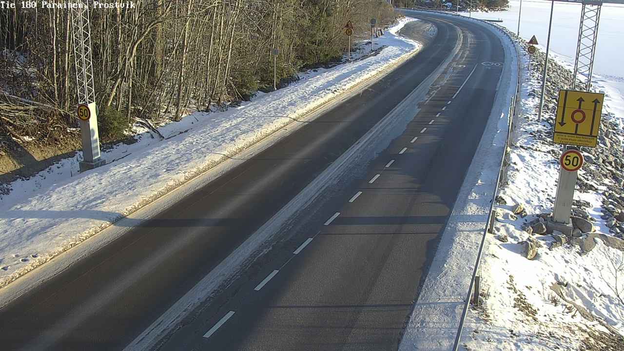 Weather Camera Image Väg 180 Prostvik, Parainen, Varsinais-Suomi