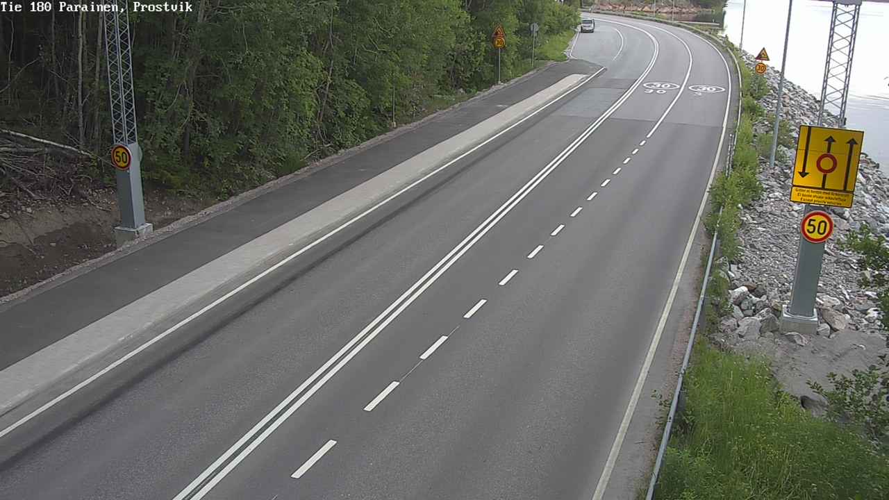 Weather Camera Image Road 180 Prostvik, Parainen, Varsinais-Suomi