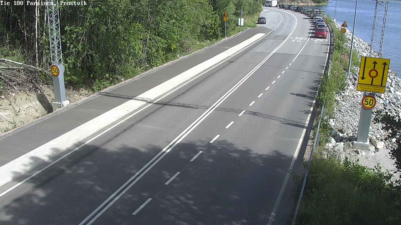 Weather Camera Image Road 180 Prostvik, Parainen, Varsinais-Suomi