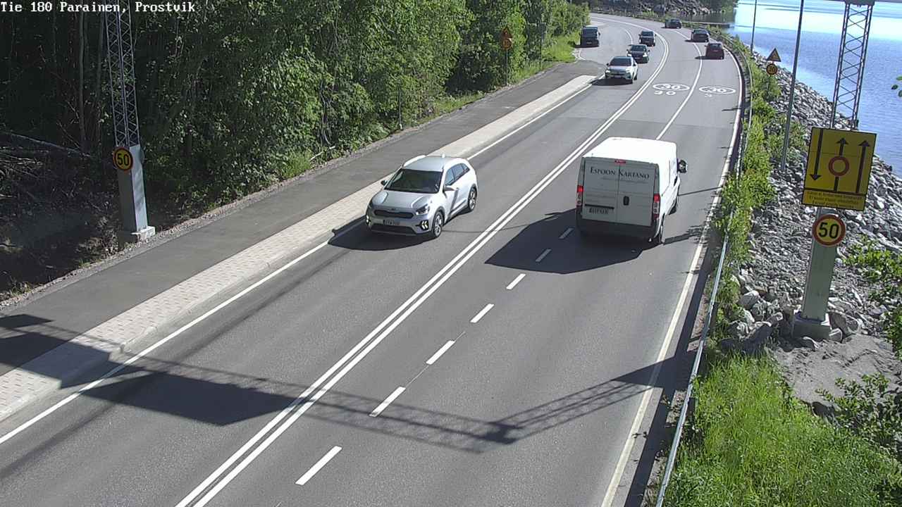 Weather Camera Image Road 180 Prostvik, Parainen, Varsinais-Suomi