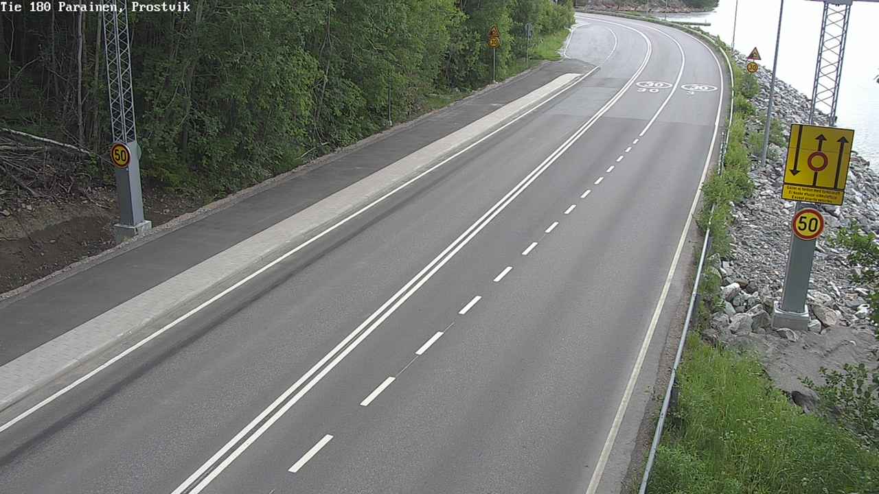 Weather Camera Image Road 180 Prostvik, Parainen, Varsinais-Suomi
