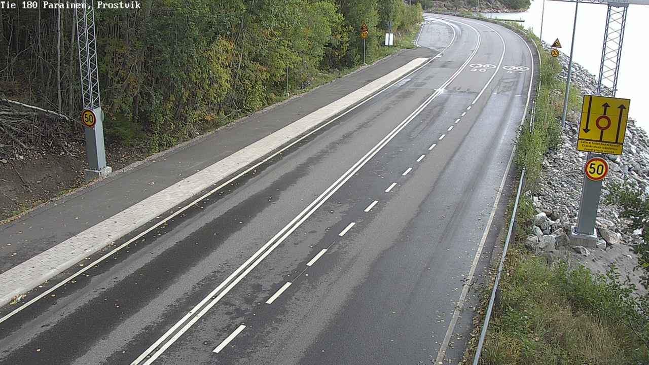 Weather Camera Image Road 180 Prostvik, Parainen, Varsinais-Suomi