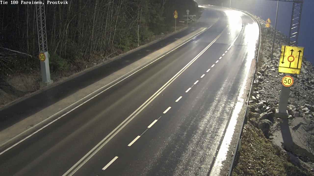 Weather Camera Image Väg 180 Prostvik, Parainen, Varsinais-Suomi