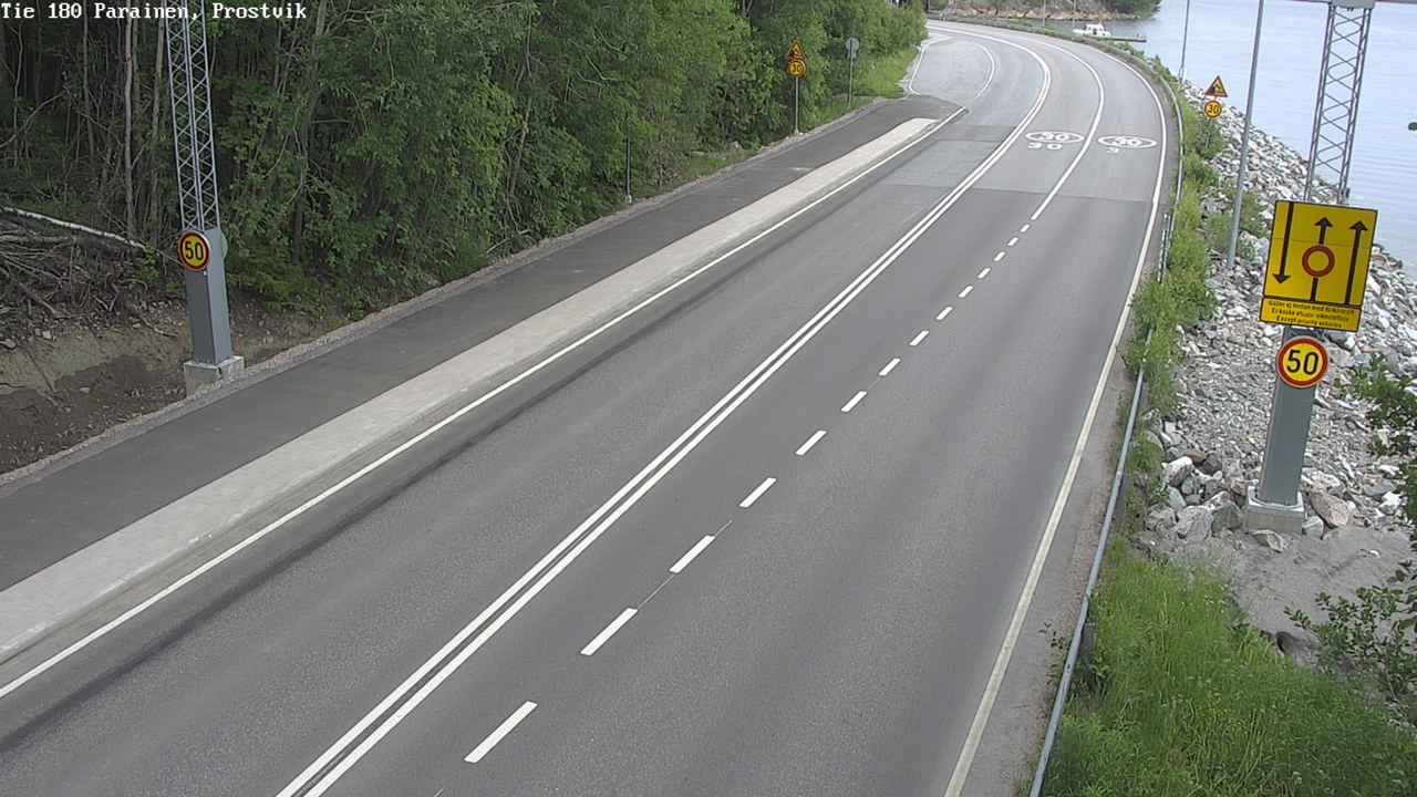 Weather Camera Image Road 180 Prostvik, Parainen, Varsinais-Suomi