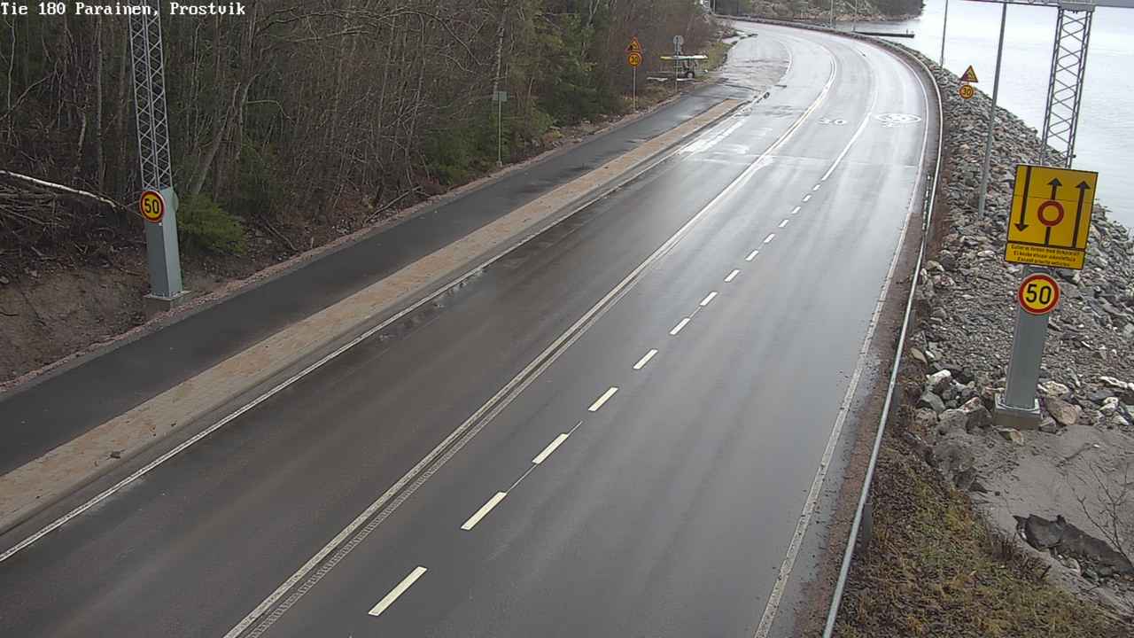 Weather Camera Image Road 180 Prostvik, Parainen, Varsinais-Suomi
