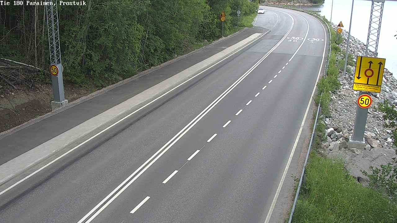 Weather Camera Image Road 180 Prostvik, Parainen, Varsinais-Suomi