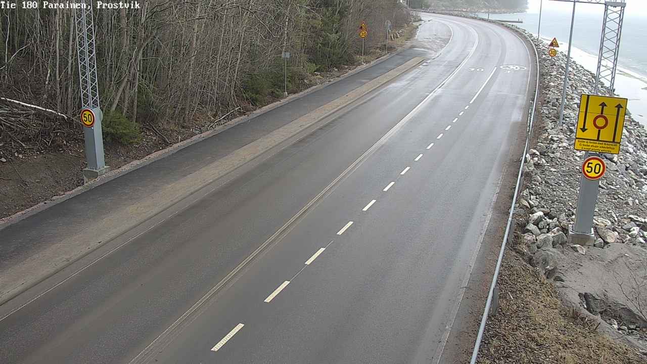 Weather Camera Image Road 180 Prostvik, Parainen, Varsinais-Suomi
