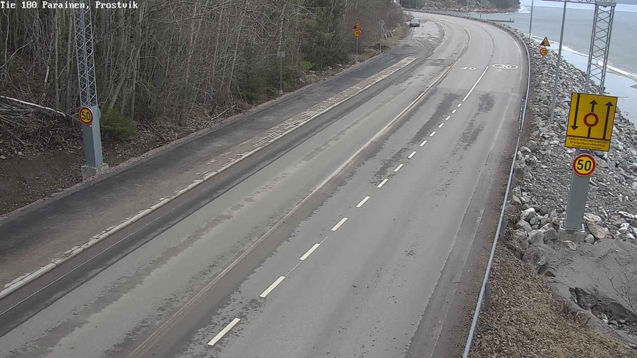 Weather Camera Image Väg 180 Prostvik, Parainen, Varsinais-Suomi
