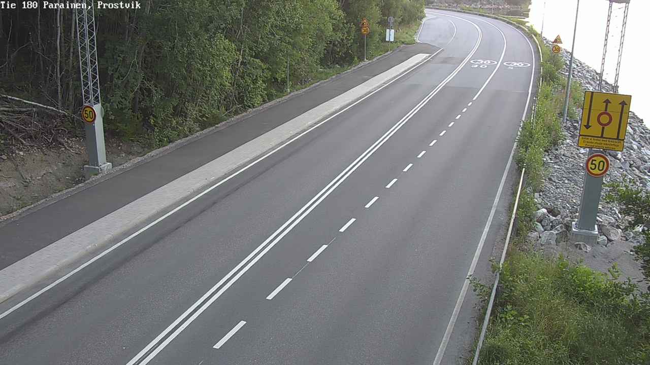 Weather Camera Image Road 180 Prostvik, Parainen, Varsinais-Suomi