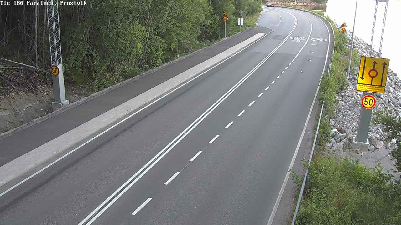 Weather Camera Image Road 180 Prostvik, Parainen, Varsinais-Suomi