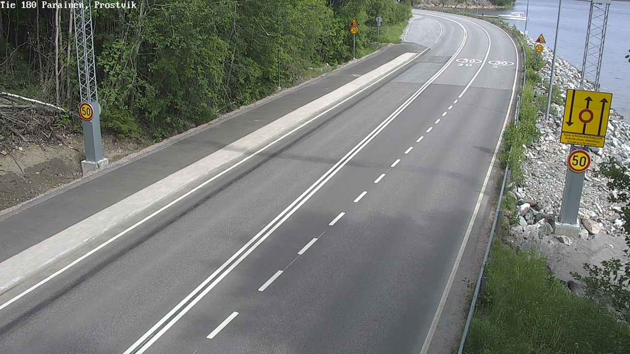 Weather Camera Image Road 180 Prostvik, Parainen, Varsinais-Suomi