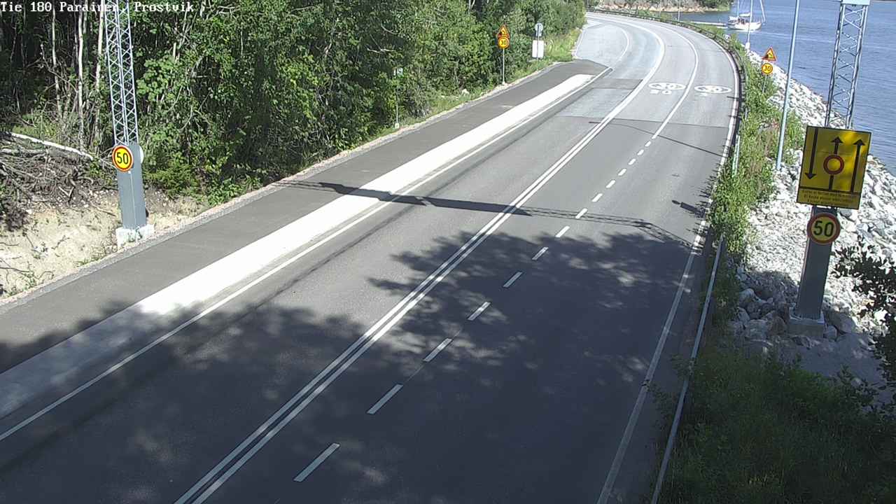 Weather Camera Image Road 180 Prostvik, Parainen, Varsinais-Suomi