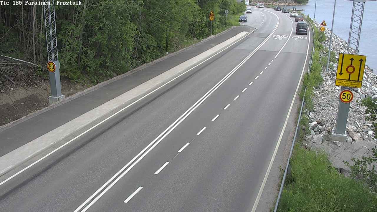 Weather Camera Image Road 180 Prostvik, Parainen, Varsinais-Suomi