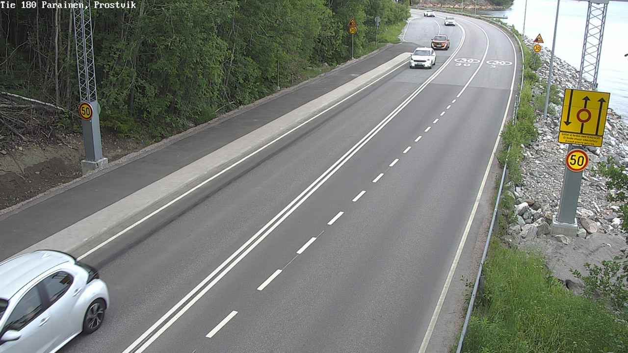 Weather Camera Image Road 180 Prostvik, Parainen, Varsinais-Suomi