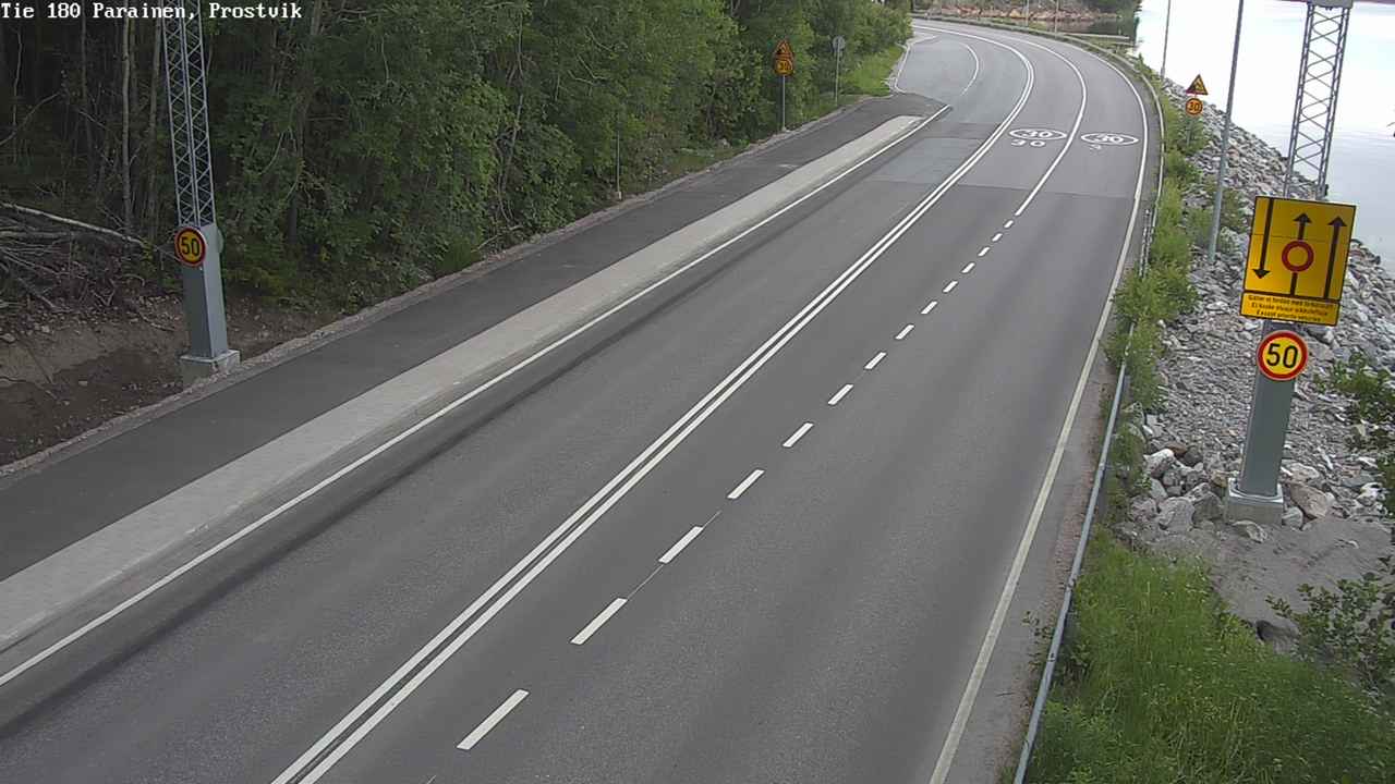 Weather Camera Image Road 180 Prostvik, Parainen, Varsinais-Suomi