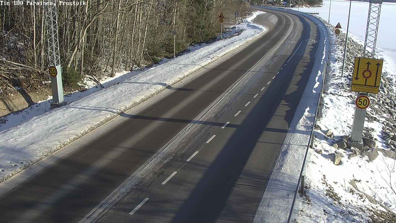 Weather Camera Image Väg 180 Prostvik, Parainen, Varsinais-Suomi