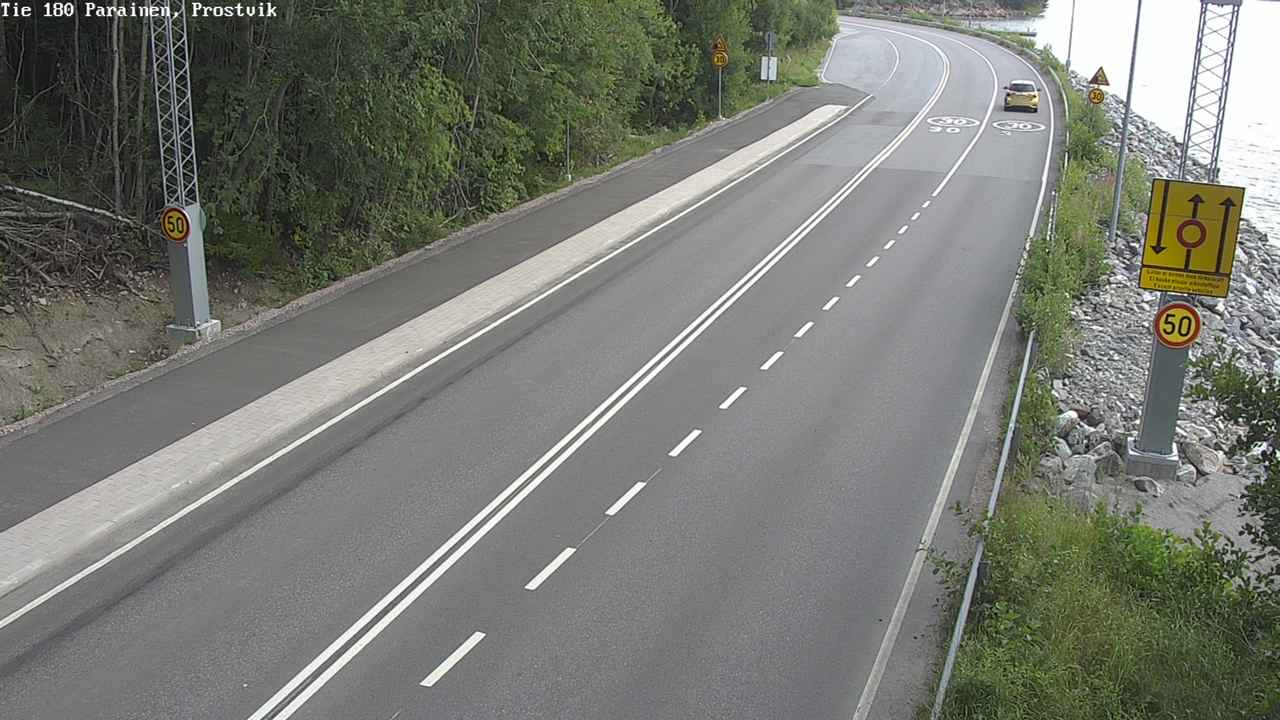 Weather Camera Image Road 180 Prostvik, Parainen, Varsinais-Suomi