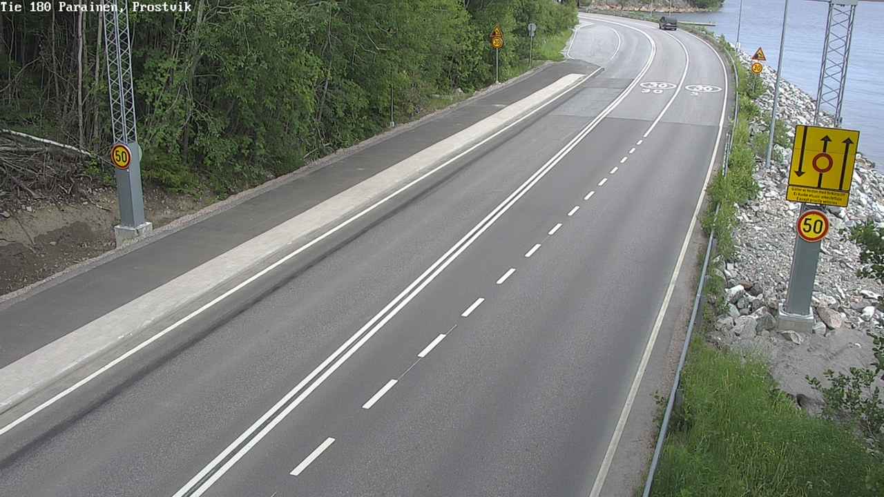 Weather Camera Image Road 180 Prostvik, Parainen, Varsinais-Suomi
