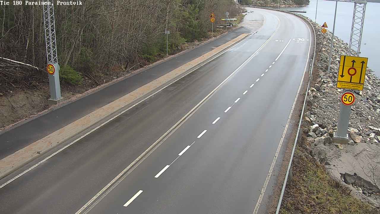 Weather Camera Image Road 180 Prostvik, Parainen, Varsinais-Suomi