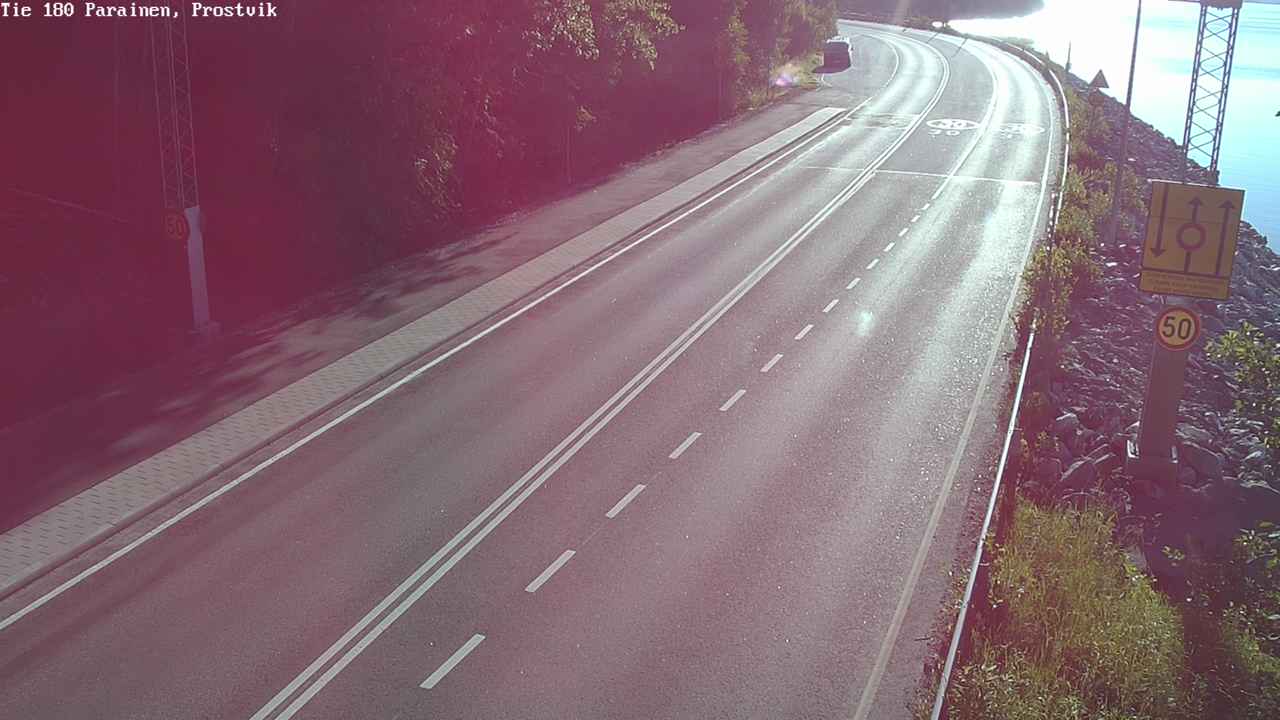 Weather Camera Image Road 180 Prostvik, Parainen, Varsinais-Suomi