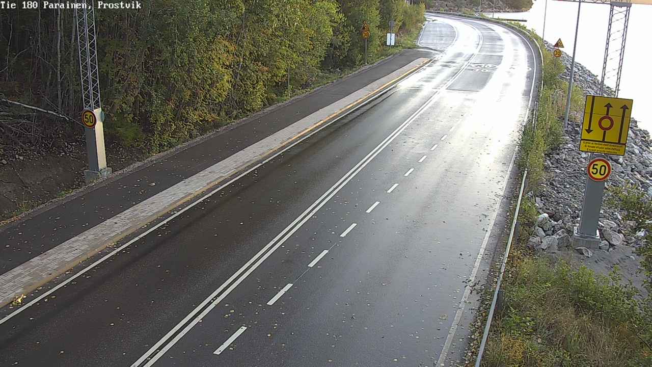 Weather Camera Image Väg 180 Prostvik, Parainen, Varsinais-Suomi