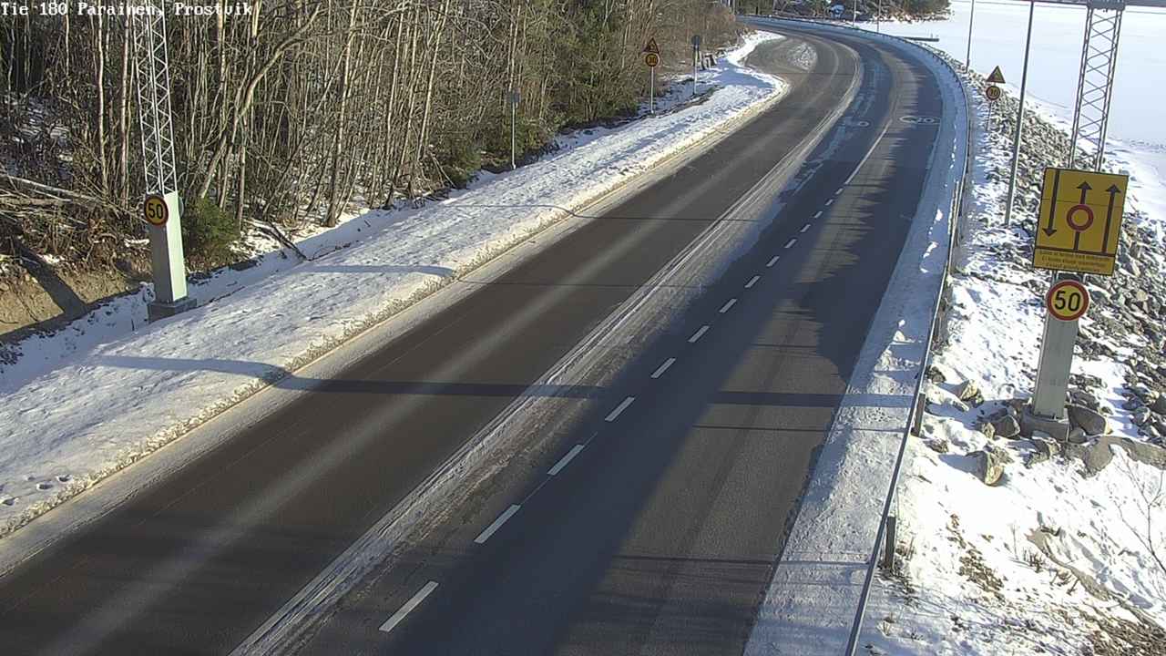 Weather Camera Image Väg 180 Prostvik, Parainen, Varsinais-Suomi