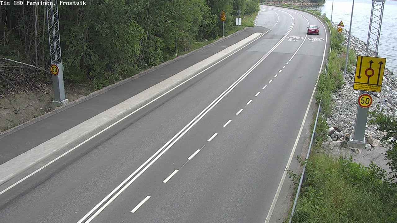 Weather Camera Image Road 180 Prostvik, Parainen, Varsinais-Suomi