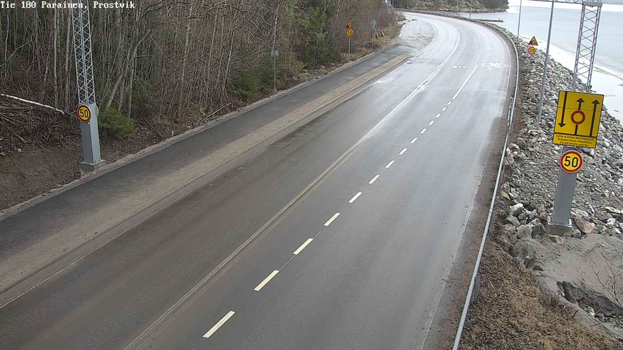 Weather Camera Image Road 180 Prostvik, Parainen, Varsinais-Suomi