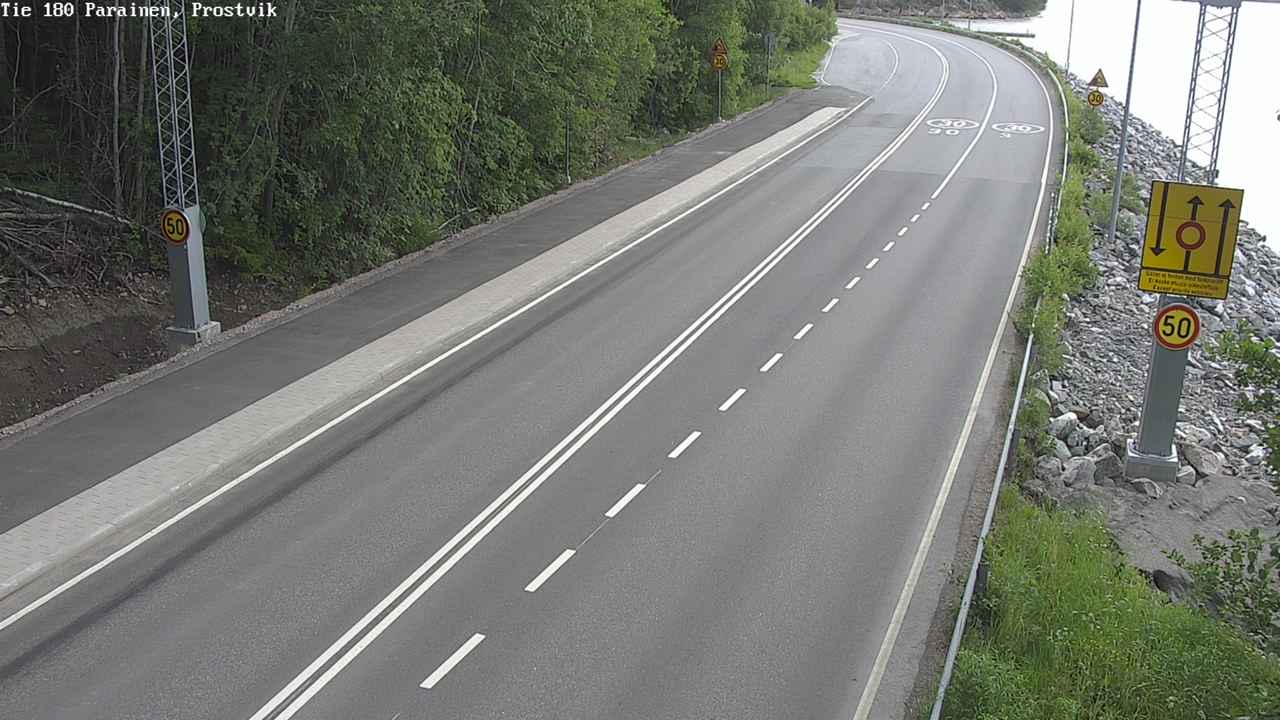 Weather Camera Image Väg 180 Prostvik, Parainen, Varsinais-Suomi