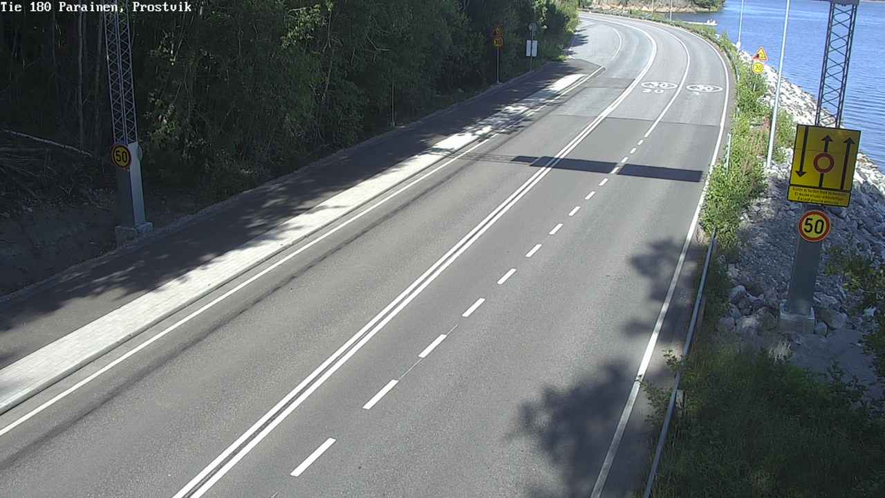 Weather Camera Image Road 180 Prostvik, Parainen, Varsinais-Suomi