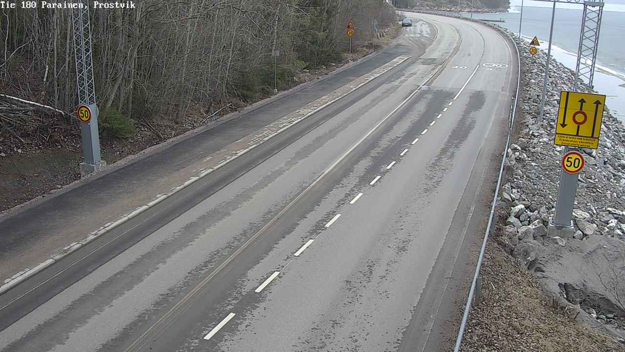 Weather Camera Image Väg 180 Prostvik, Parainen, Varsinais-Suomi