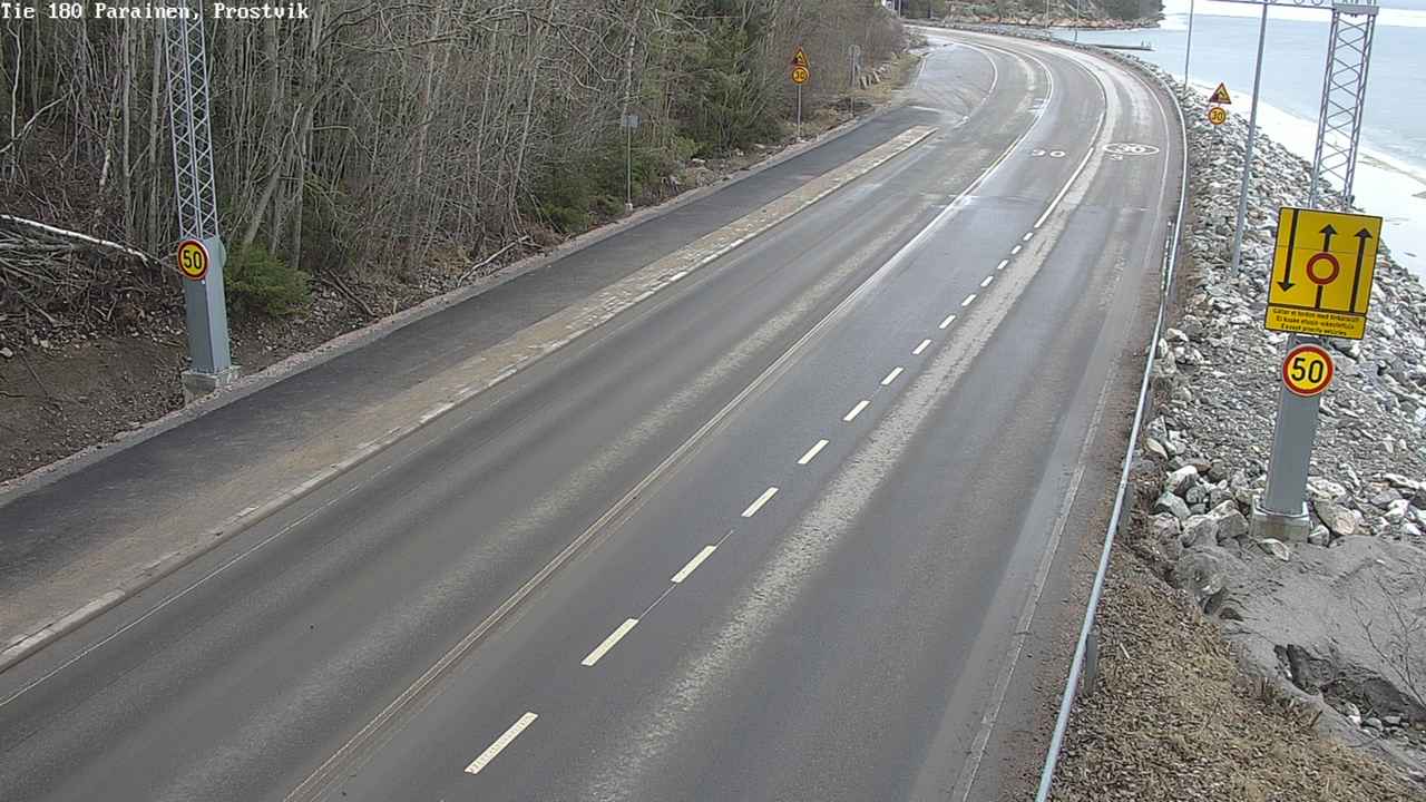 Weather Camera Image Road 180 Prostvik, Parainen, Varsinais-Suomi