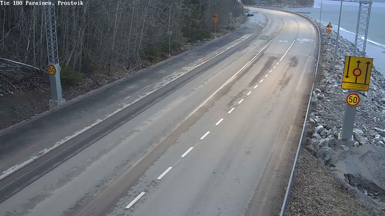 Weather Camera Image Väg 180 Prostvik, Parainen, Varsinais-Suomi
