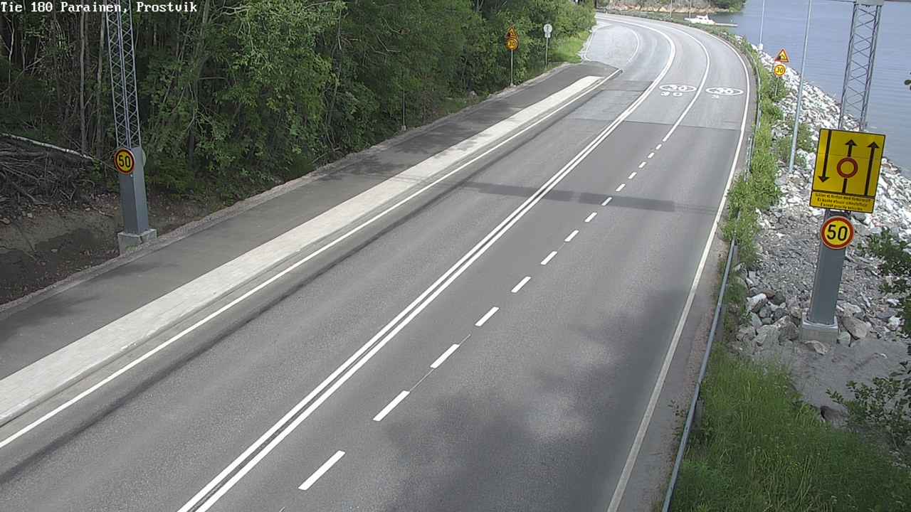 Weather Camera Image Road 180 Prostvik, Parainen, Varsinais-Suomi