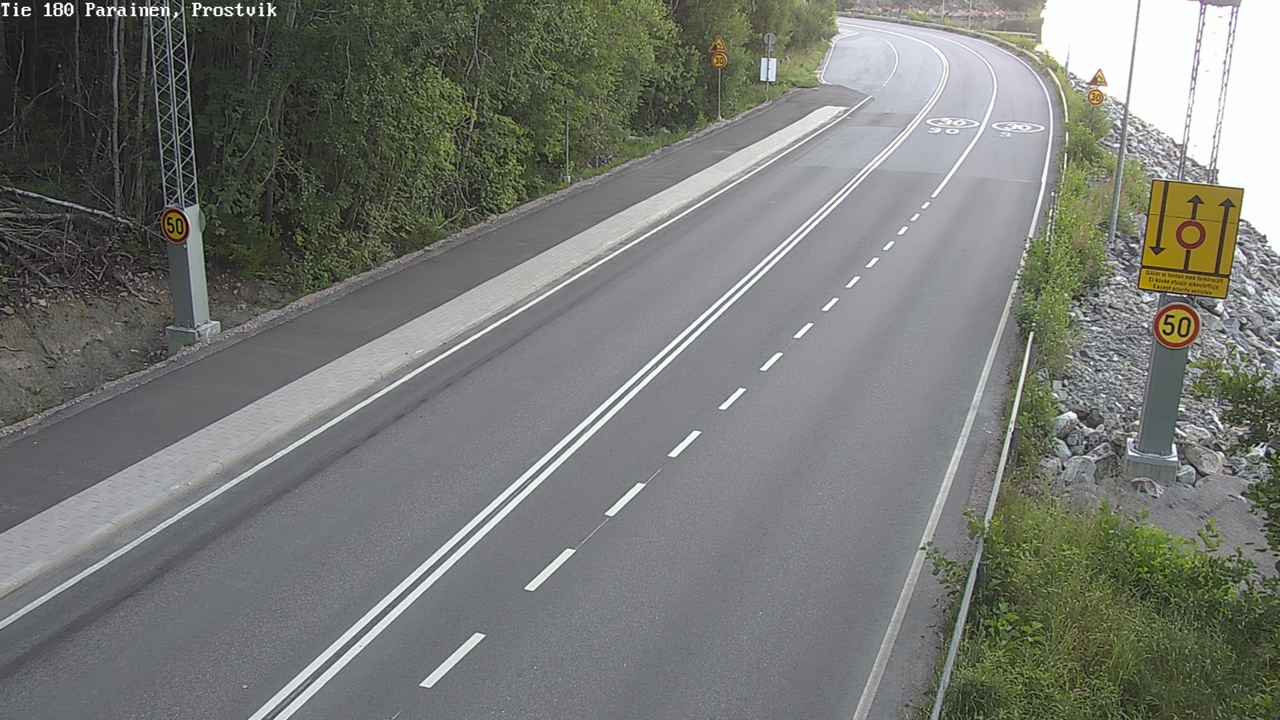 Weather Camera Image Road 180 Prostvik, Parainen, Varsinais-Suomi