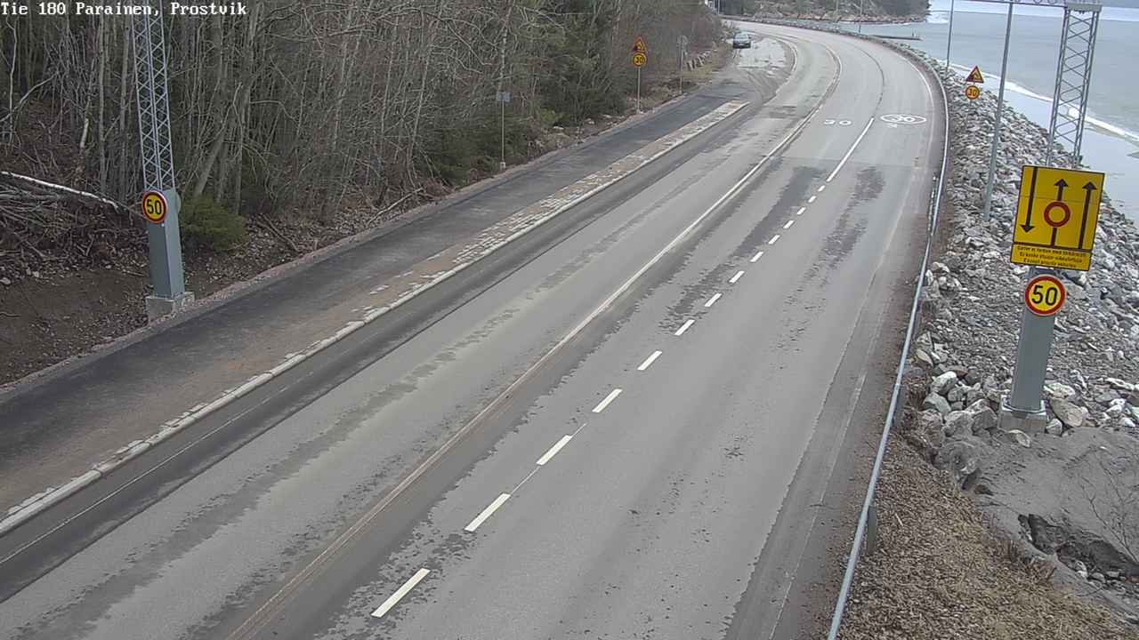 Weather Camera Image Väg 180 Prostvik, Parainen, Varsinais-Suomi