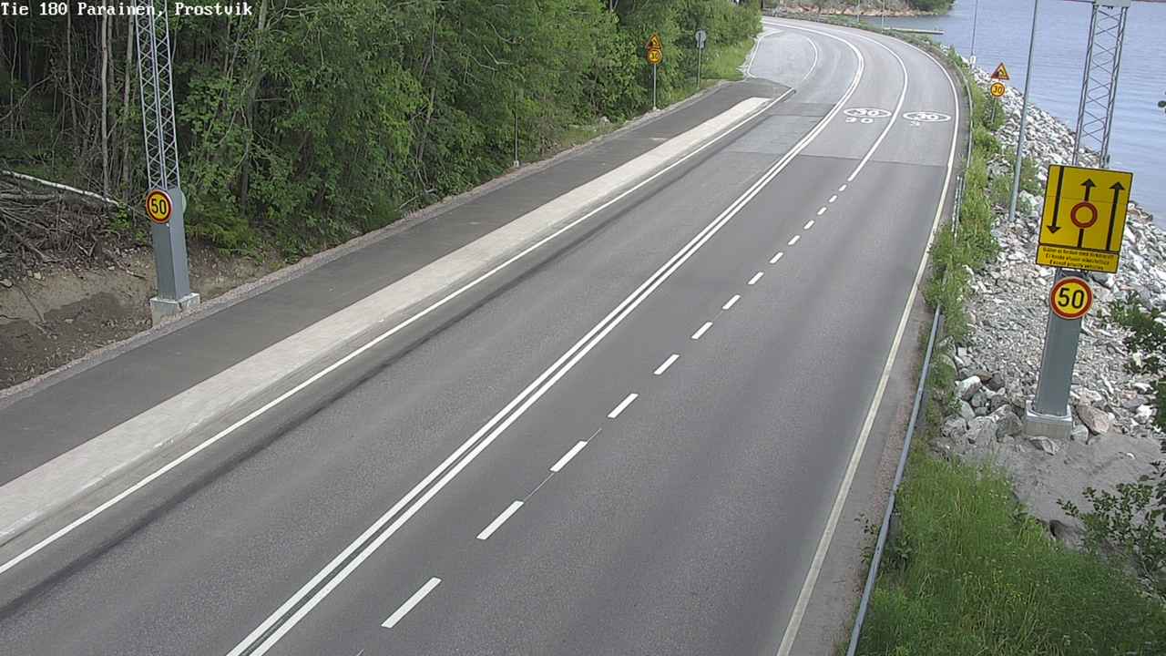 Weather Camera Image Road 180 Prostvik, Parainen, Varsinais-Suomi