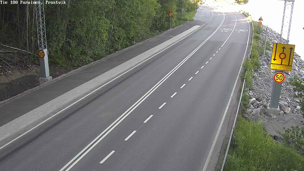 Kelikamerat Kuva Tie 180 Prostvik, Parainen, Varsinais-Suomi