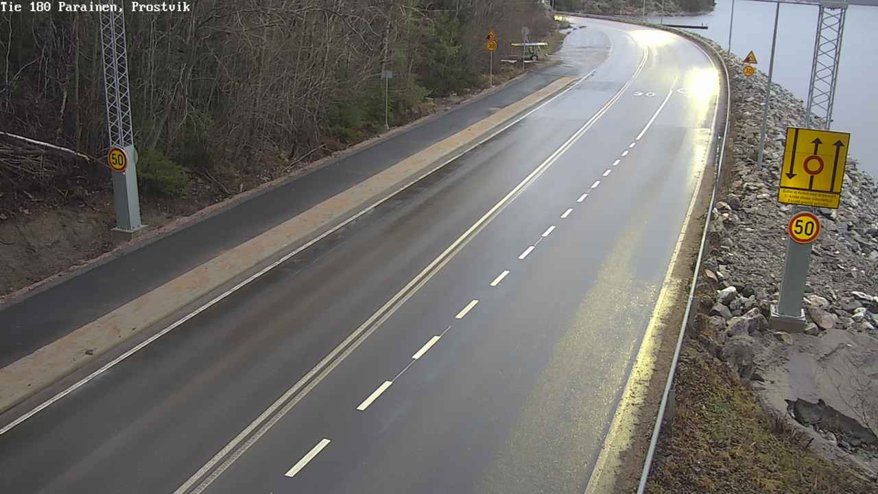 Weather Camera Image Väg 180 Prostvik, Parainen, Varsinais-Suomi
