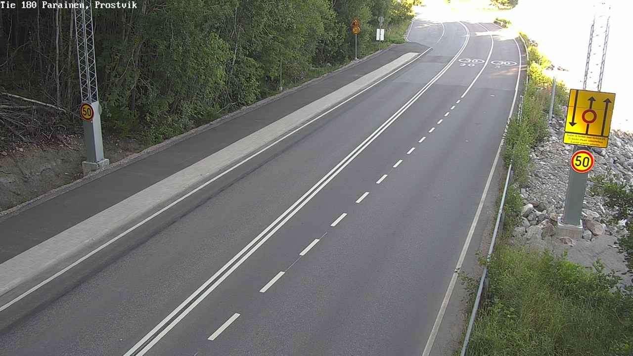 Weather Camera Image Road 180 Prostvik, Parainen, Varsinais-Suomi