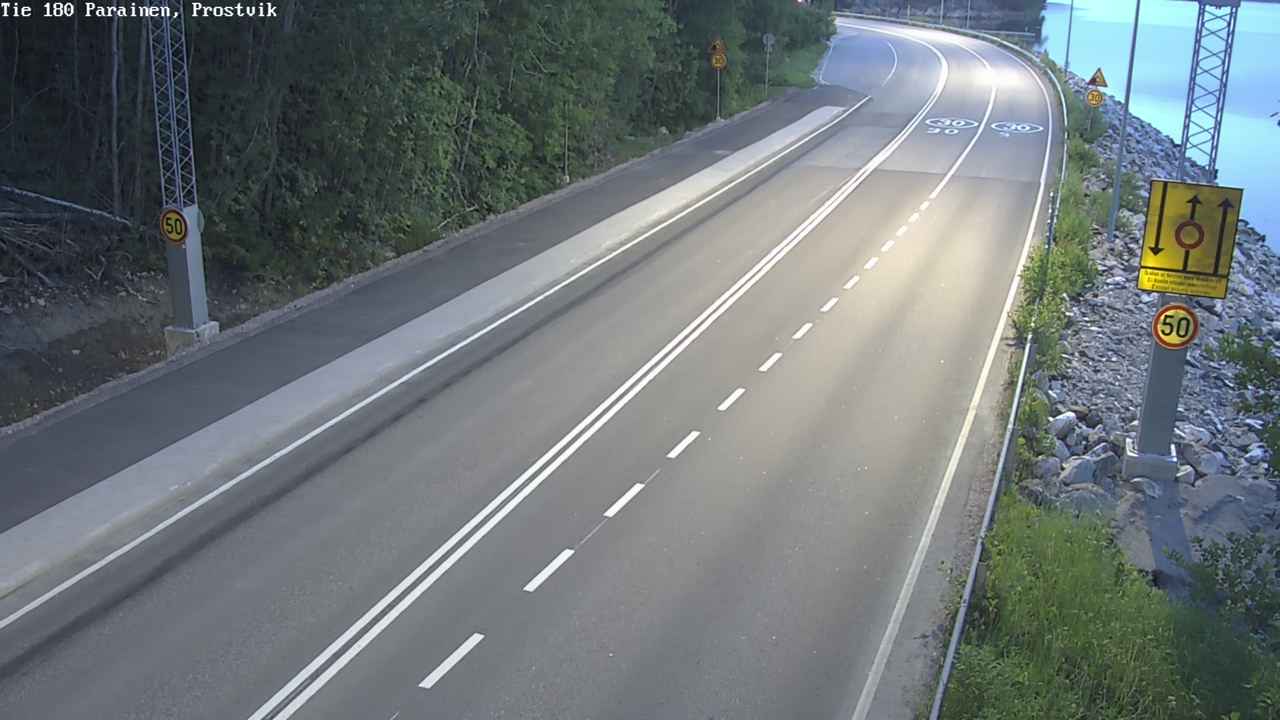 Weather Camera Image Road 180 Prostvik, Parainen, Varsinais-Suomi