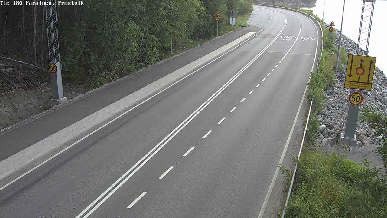 Weather Camera Image Road 180 Prostvik, Parainen, Varsinais-Suomi