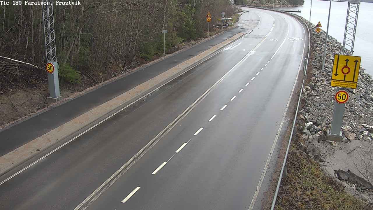 Weather Camera Image Road 180 Prostvik, Parainen, Varsinais-Suomi