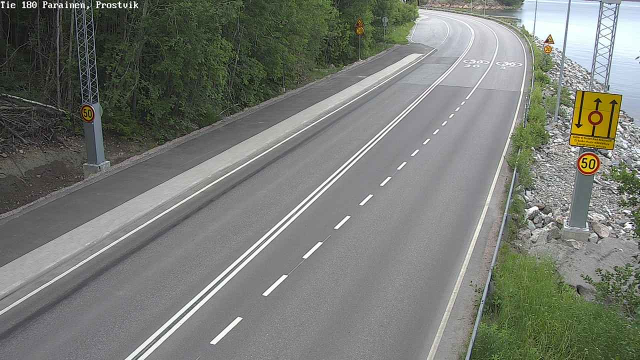 Weather Camera Image Road 180 Prostvik, Parainen, Varsinais-Suomi