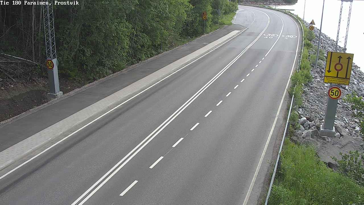 Weather Camera Image Väg 180 Prostvik, Parainen, Varsinais-Suomi