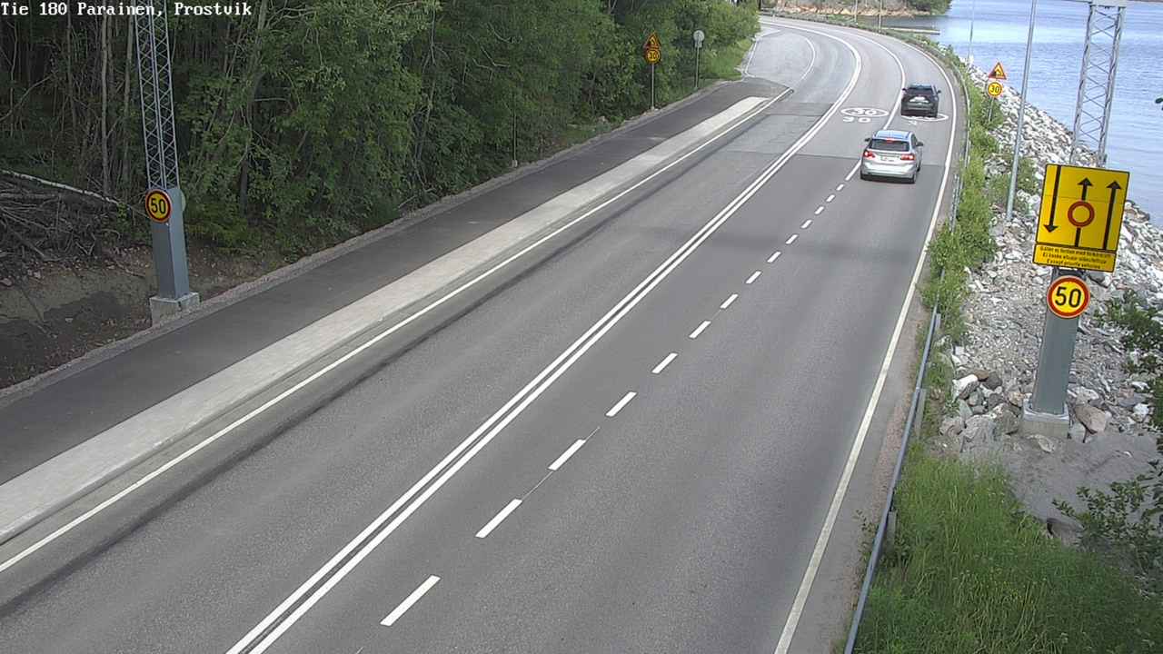 Weather Camera Image Road 180 Prostvik, Parainen, Varsinais-Suomi