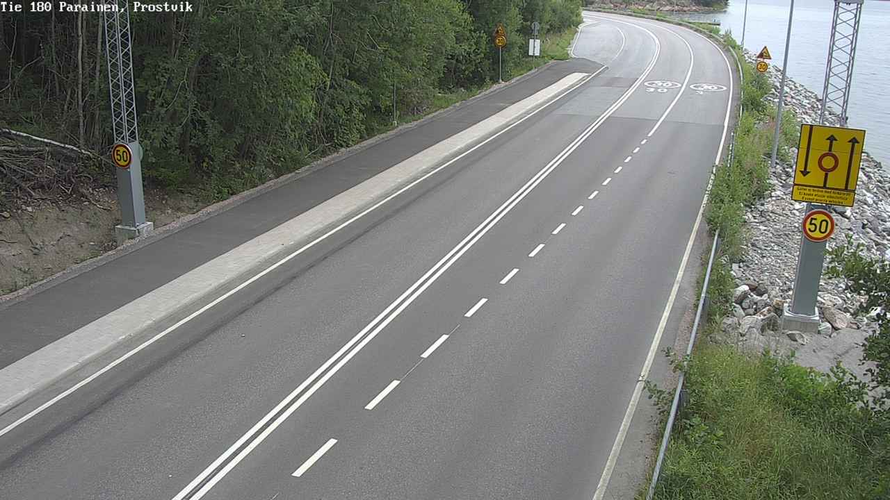 Weather Camera Image Road 180 Prostvik, Parainen, Varsinais-Suomi